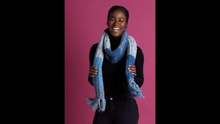 Online Class: Herringbone Knit Scarf | The Great Caron Cake Off | Michaels