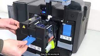 HID FARGO HDP6600 How to Calibrate the Film Sensor