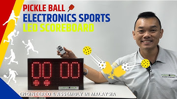 Revolutionizing Pickleball with Custronics LED Wireless Scoring for Smarter Gameplay