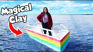 I MADE AN ACTUAL BOAT OUT OF SLIME!! Slimeatory #722