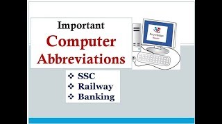 Top 10 Computer Abbreviations