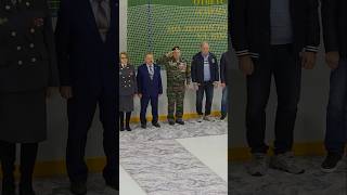 Открытие турнира, посвящённого ветеранам и участникам СВО 🏒🫡 #хоккей #гимн #россия #ветераны