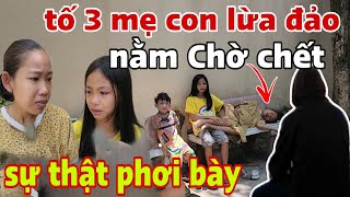 Cha Chạy Theo Nhân Tình MỚI Mẹ Ôm 2 Con Nằm Chờ CH\/ẾT Liệu Có Phải Giả Danh Lừa Tiền MTQ..?