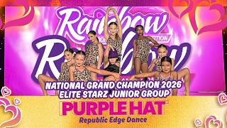 🏆 Purple Hat by Republic Edge Dance 🏆 Grand Finale Champions 2026 🏆 Junior Elite Small Group Jazz