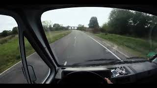 POV Renault Master T35D démarrage à froid , promenade nostalgie