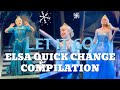 Let It Go - Elsa DRESS TRANSFORMATION Compilation Part 2 | Frozen: Live at the Hyperion