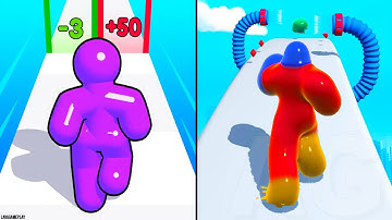 Tall Man Run vs Blob Runner 3D