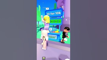 10 for 10k ROBUX in PLS DONATE... 😳