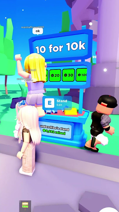 10 for 10k ROBUX in PLS DONATE... 😳