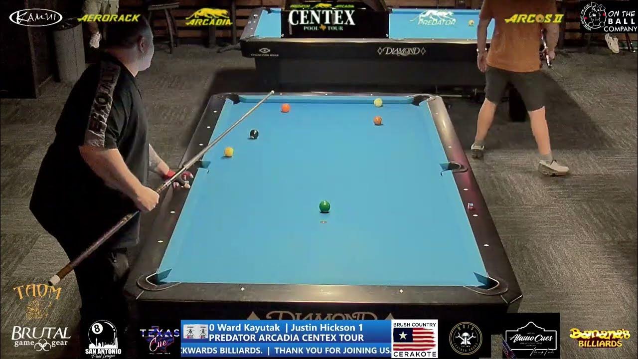 Ward Kayutak vs Justin Hickson / Predator Arcadia CenTex Tour Open Stop
