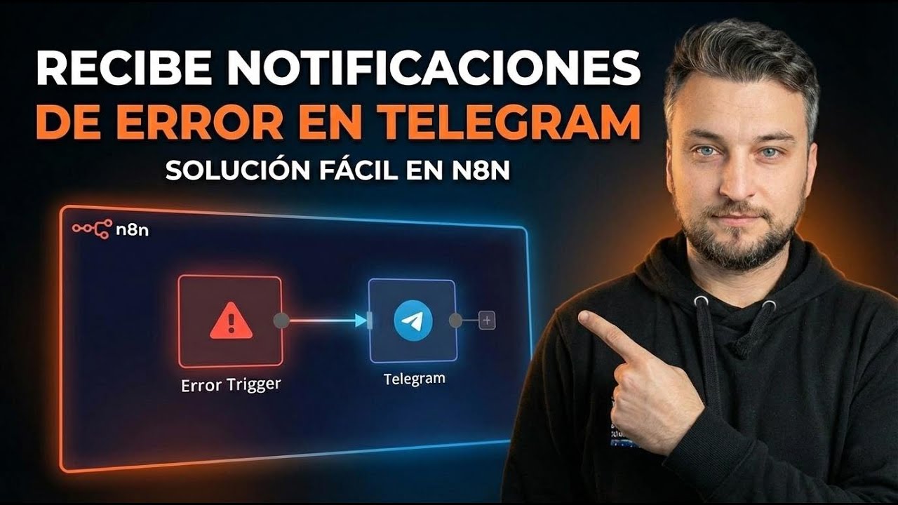 Recibe Notificaciones de Error en Telegram (Solución Fácil en N8N)