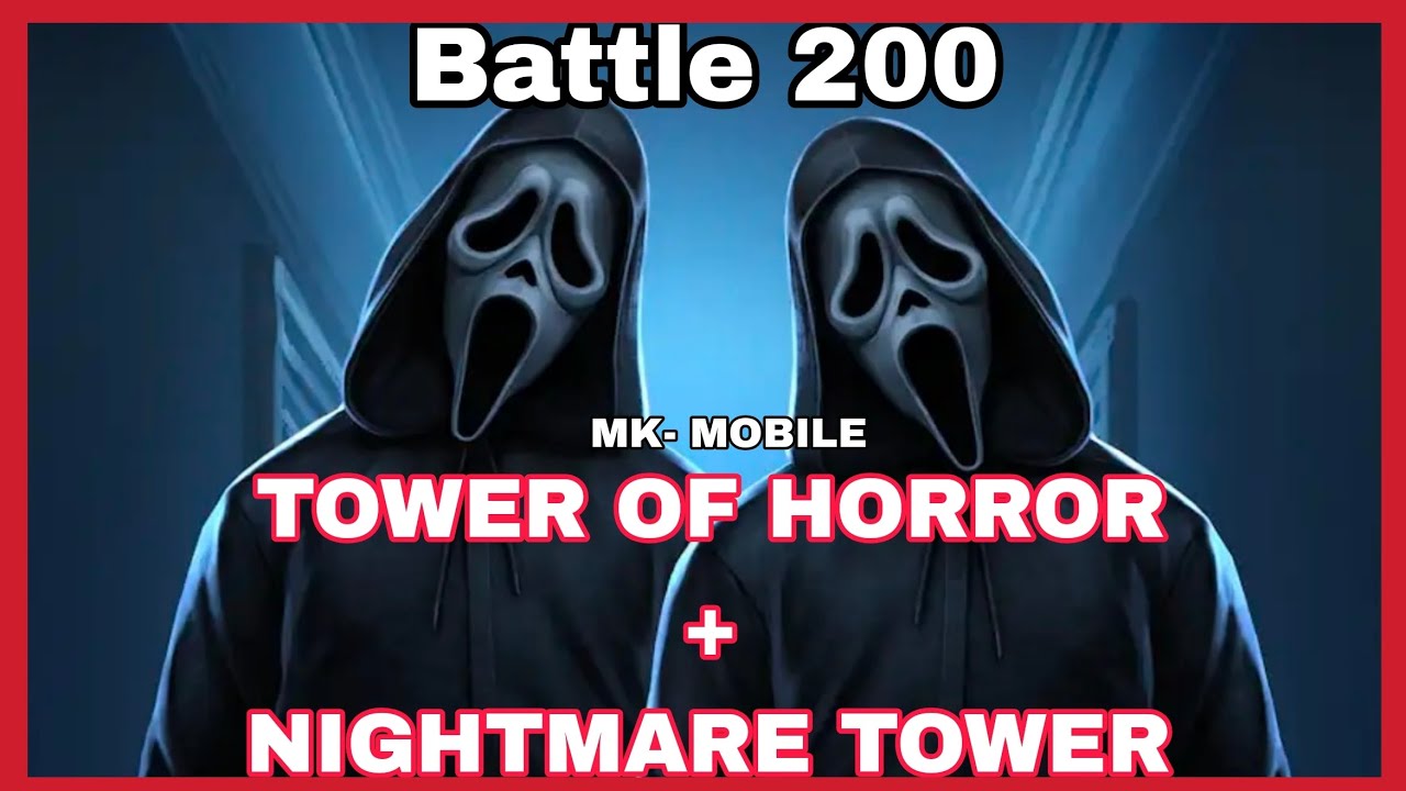Mkmobile tower of horror and nightmare tower battle 200 using diamond team 