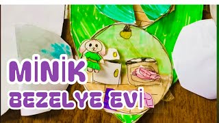 Kağıttan Minik Bezelye Evi Aşırı Tatlı Minyatür Ev Etkinlik Videosu Paper Diykağıttan Ev
