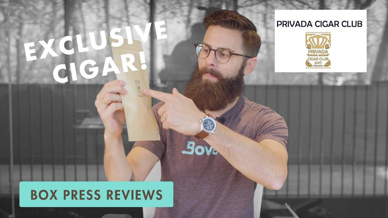 Exclusive Privada Cigar!!! UNBOXING Privada Cigar Club (January 2019) | Box Press Reviews