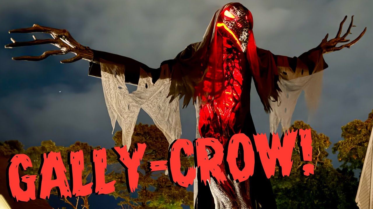 Halloween 2025: Unboxing & Assembling The 15 ft. Giant-Sized Animated LED Gally-Crow!