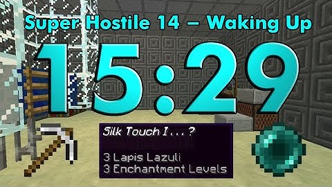 Minecraft Speedrun: Waking Up Any% (15:29)