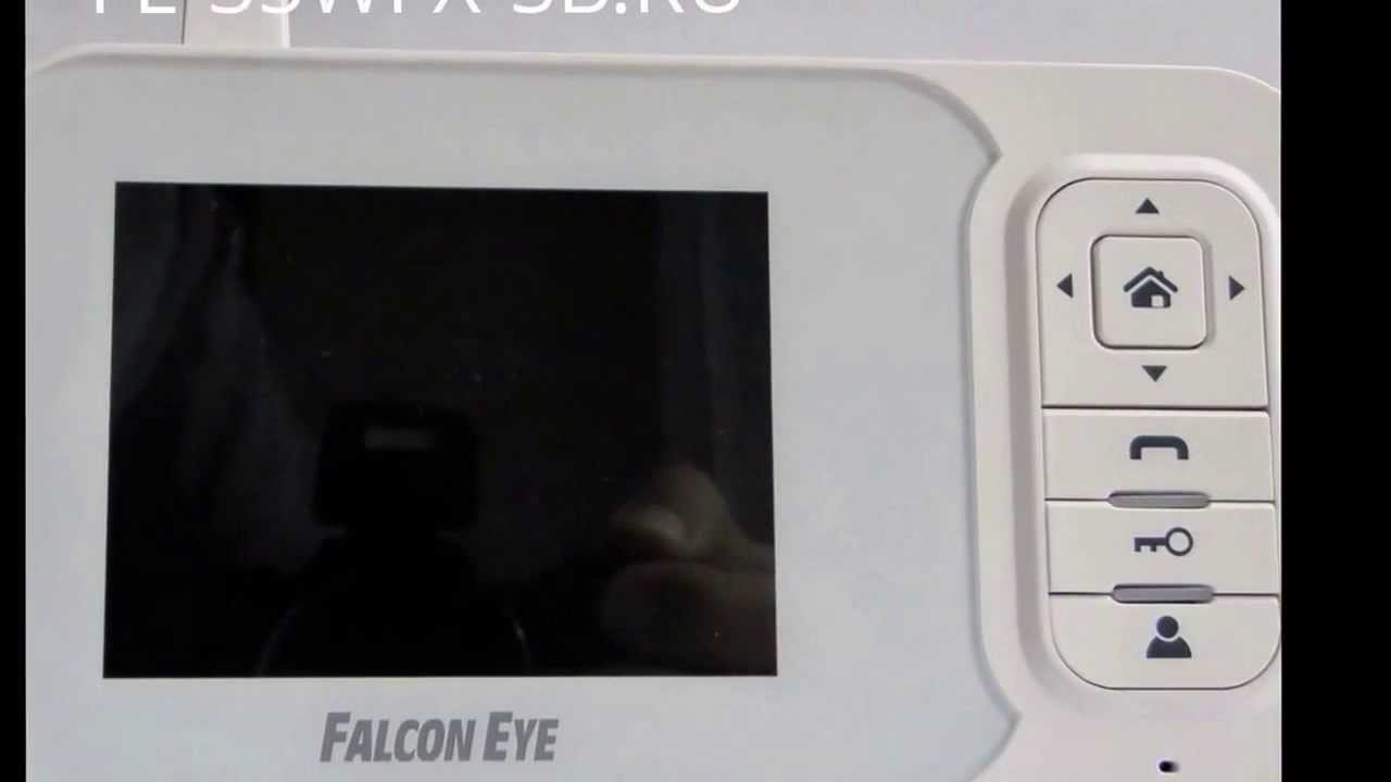 FE-35WI, Цветной беспроводной видеодомофон от Falcon eye