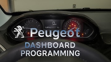 2008 Peugeot Dashboard programming  / Peugeot Mileage Correction