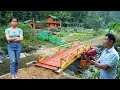 Full video: 7 days of building a bridge over the Farm, building a modern farm, gardening, farm life