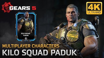 Gears 5 - Multiplayer Characters: Kilo Squad Paduk