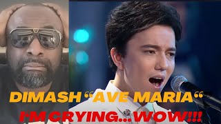 Reaction to Dimash for the FIRST TIME!!! | 'AVE MARIA'
