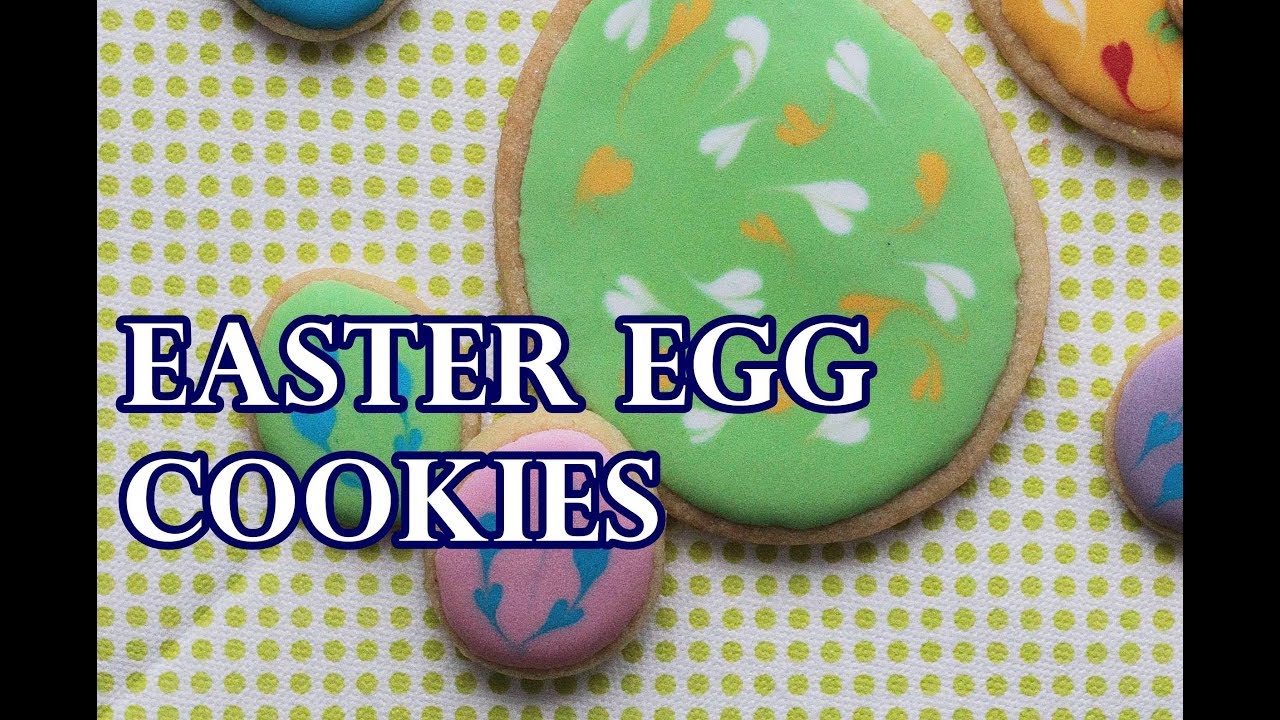 How To Decorate Easter Egg Cookies Part 2 INTHEKITCHENWITHELISA YouTube