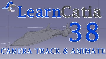 Learn catia V5 Tutorials for beginners |Camera track|Animation|💙