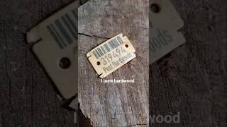 Hardwood for the nighttime burn last longer