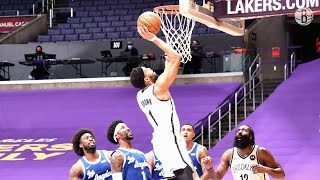 Brooklyn Nets Highlights Vs. Los Angeles Lakers 2.18.2021