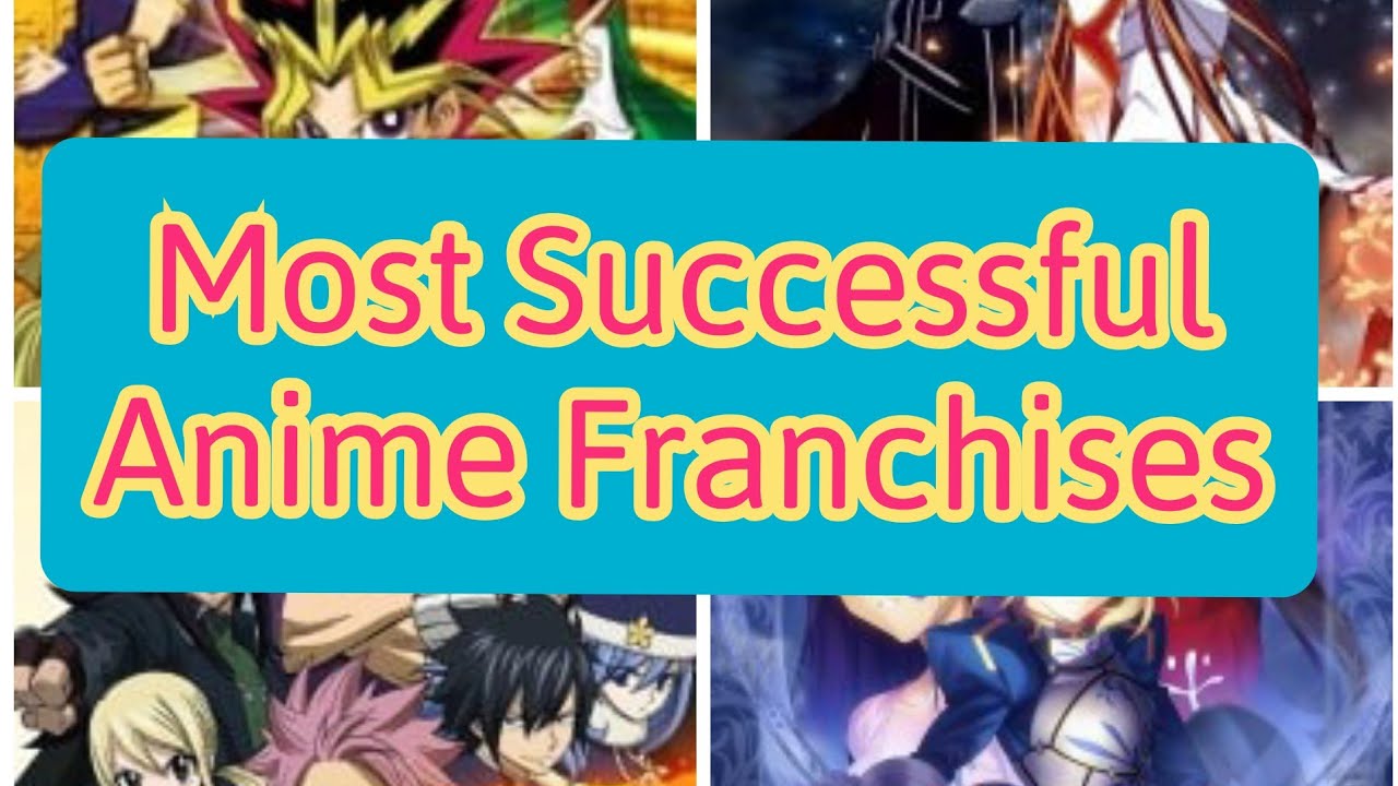 Most Successful Anime Franchises - YouTube