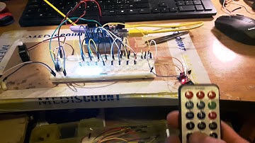 Arduino - controllo di 8 LED e un servo motore con IR