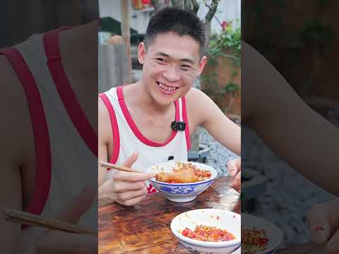 老表被白毛玩弄于股掌之间！ #mukbang #food #cooking