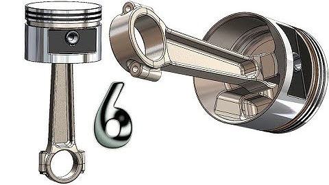6- Project 14| Piston 2| :assembly -piston head fixtures - SolidWorks Tutorial -