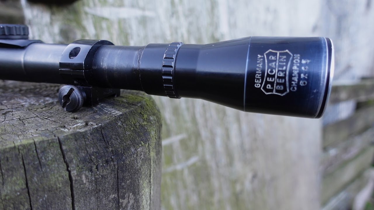 Pecar rifle scope repair and review YouTube