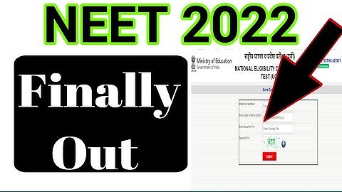 Neet result latest updates 2022| neet result kab ayega| neet result 2022| neet result kaise dekhe