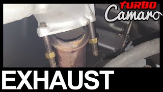 1967 Camaro - Exhaust System and AEM UEGO Wideband Bung Installation by Turbo Camaro 1,318 views 7 years ago 7 minutes, 19 seconds