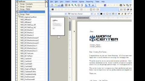 12-10 Overview mail merge field names for your Letters
