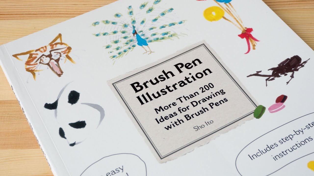 Book Review: Brush Pen Illustration by Sho Ito