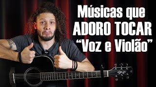 Músicas de ROCK que eu ADORO tocar na Voz e Violão