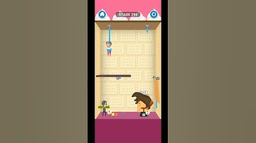 rescue cut level 295 • IOS Android gameplay #rescue #rescuecut #rescuecutsolutions #androidgame