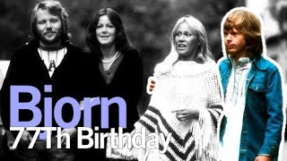 ABBA : Sitting In The Palmtree [Björn Birthday🎂🥳🥳😆] HD Music Video Montage