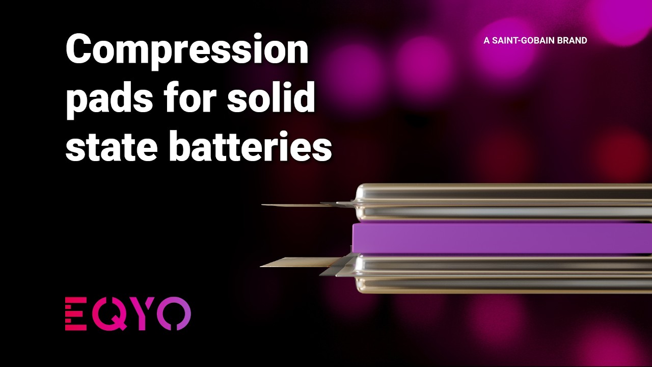 Next gen compression pad for solid state batteries - YouTube