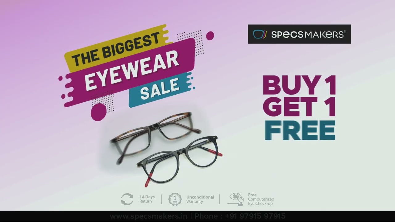 Specsmakers Green Tinted Wayfarer Sunglasses S35C4641 @ ₹1799