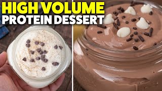 Whipped Greek Yogurt with Protein | Easy High Volume Dessert