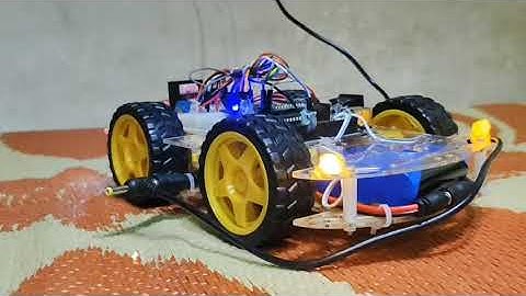 🚗✨ Smartphone Controlled RC Car using Blynk App!
