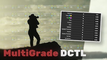 Grade Faster with MultiGrade DCTL in DaVinci Resolve — One Node, Multiple Tools