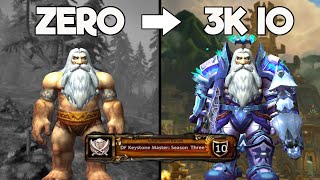 Pugging to 3,000 Mythic+ Score | Zero to 3K Challenge #1