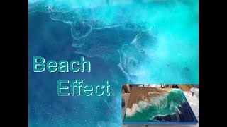 Resin Art **Beach Effect** (Second Layer) by Arijana Lukic