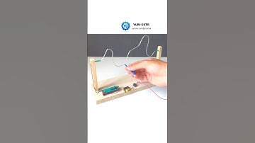 Buzz wire game #tech #howtomake #diy #experiment