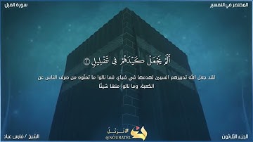 سورة الفيل بصوت الشيخ فارس عباد 🖤